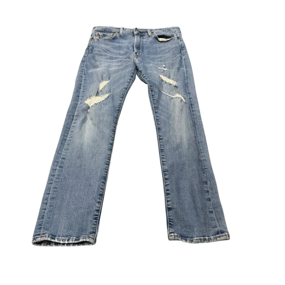 Levi's Men's Relaxed Fit Jeans in Light Blue Premium 510 Denim Sz 33/30 GUC Flaw